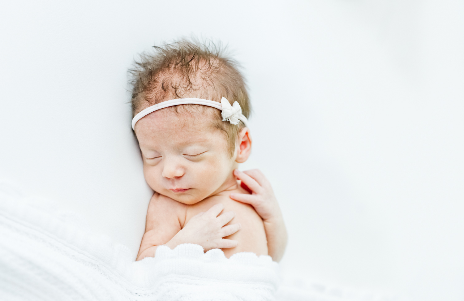 newborn photography in the studio by amanda mcquade