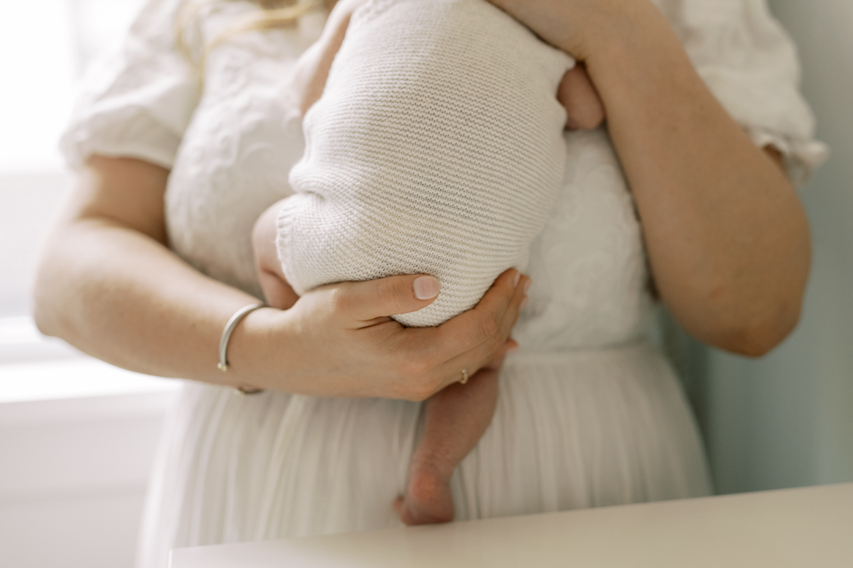 in-home newborn photography in charlotte nc by amanda mcquade